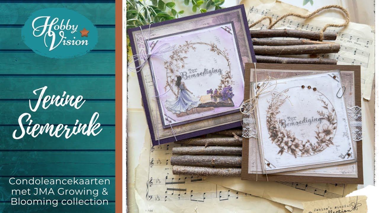 FBLive - 10-05-2025 - Jenine Siemerink - Condoleance kaarten met JMA Growing & Blooming collectie