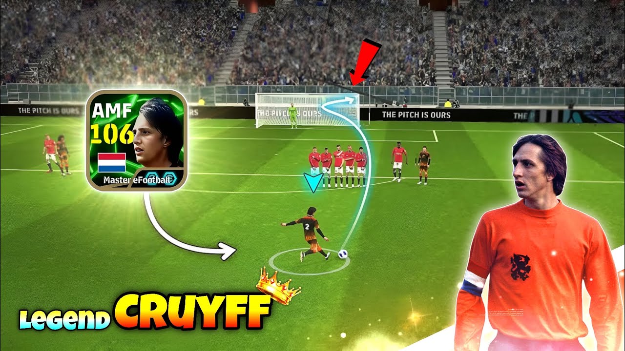 ГЕНИЙ 🗿🔥 Эпический обзор Кройффа с рейтингом 106 efootball 2025