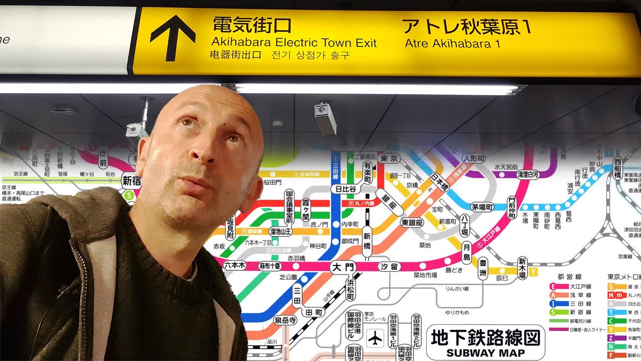 J'AI TESTÉ LE MÉTRO JAPONAIS !
