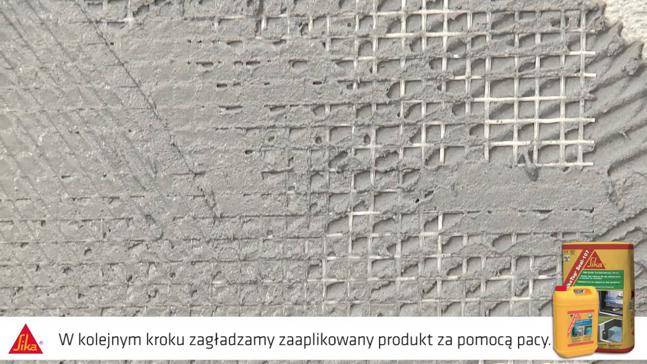 Zaprawa uszczelniająca do wykonania szczelnej hydroizolacji /SikaTop® Seal-107