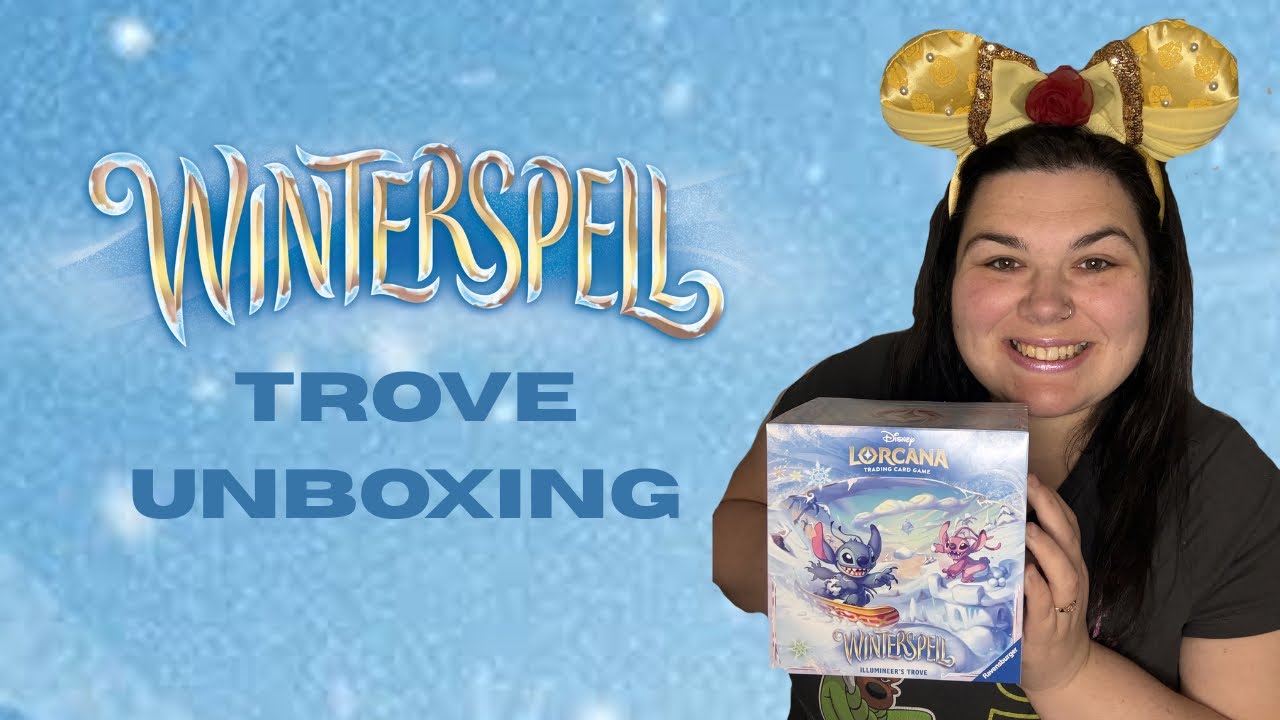 Lorcana Winterspell Trove Box Opening