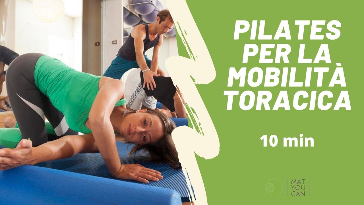 Pilates per la mobilità toracica e le spalle chiuse | 10 minuti con Enzo Ventimiglia
