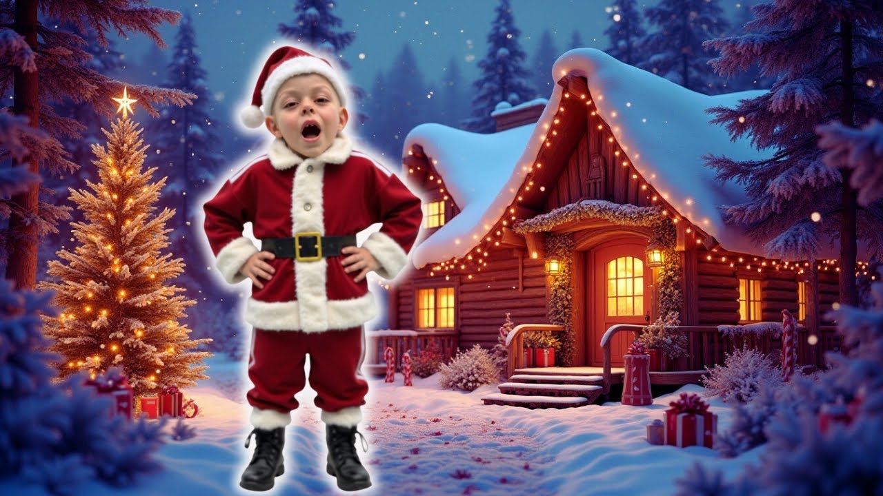 Best Santa's Grotto London 2025 | Hobbledown Christmas Magic with Lorenzo! 🎅⭐