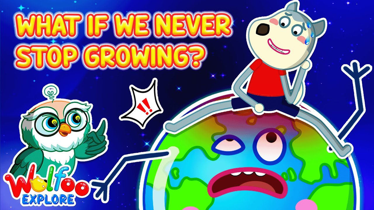 What If You Just Kept Growing? 🌱😨 | 🔍Wolfoo Explore - Human Body | Educational Videos