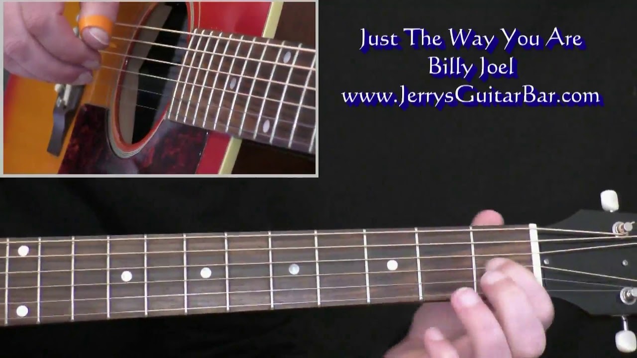 Billy Joel Just The Way You Are Intro Guitar Lesson