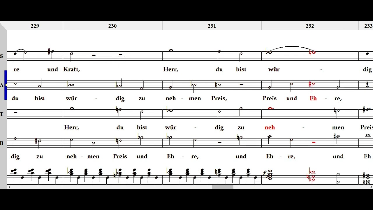 6. Denn wir haben hie keine bleibende Statt (Brahms Ein deutsches Requiem) Alto