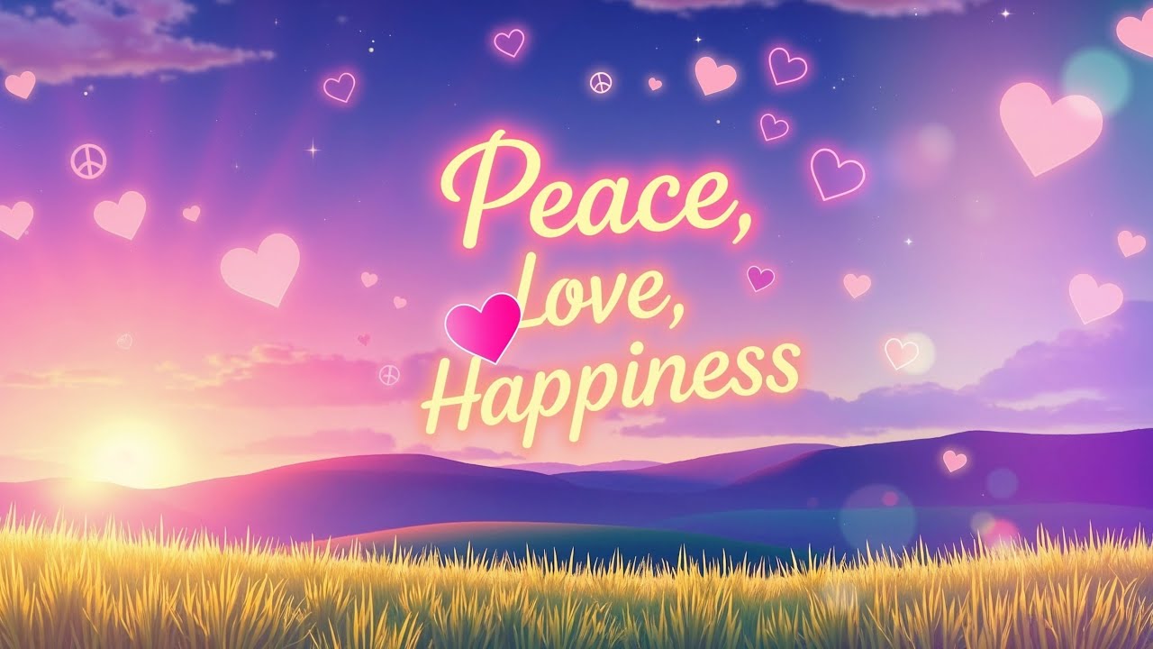 Peace, Love, Happiness &ndash; The Feel-Good Anthem We All Need Right Now | Lenzspot