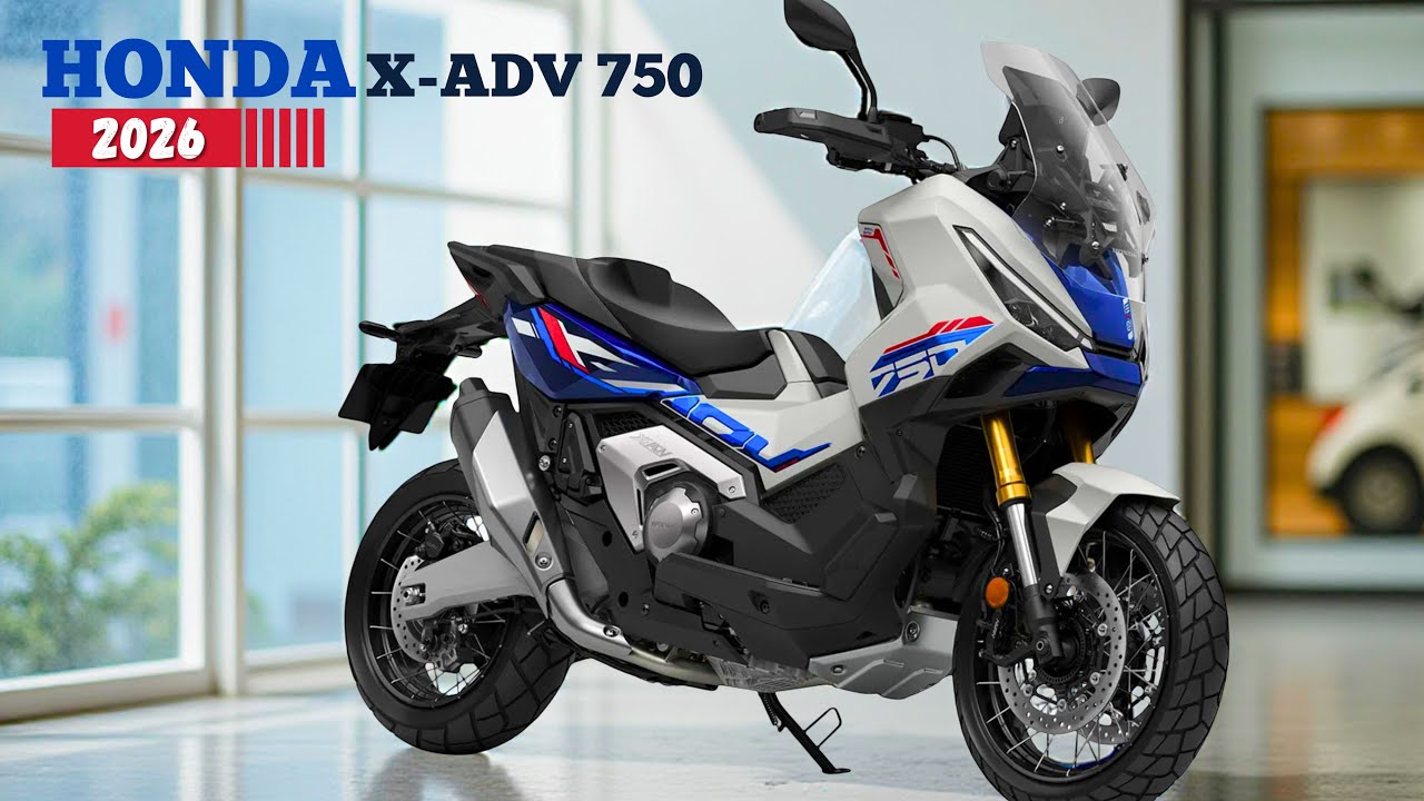 HONDA X-ADV 750 2026 года | Приключенческий скутер в новом стиле