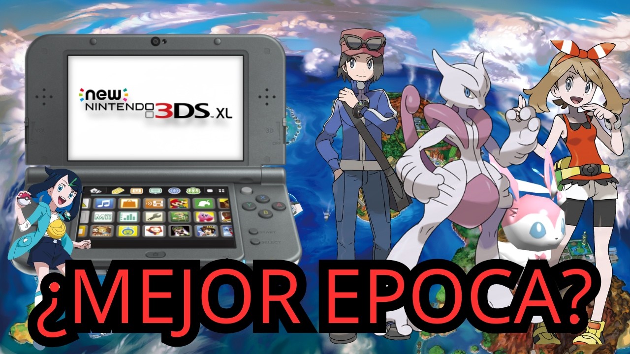La Nintendo 3ds tuvo los mejores juego de Pokémon