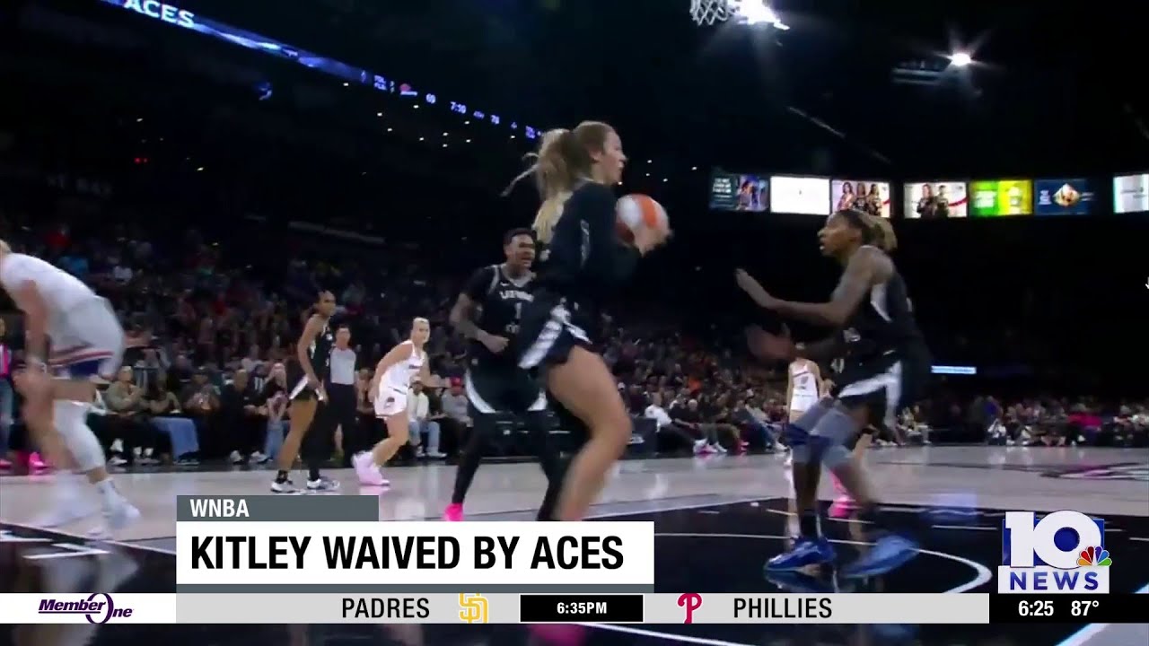 Liz Kitley waived by the Aces