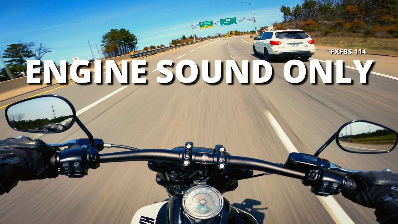 Ride to Bracebridge Fat Bob 114 FXFBS Engine Sound Only
