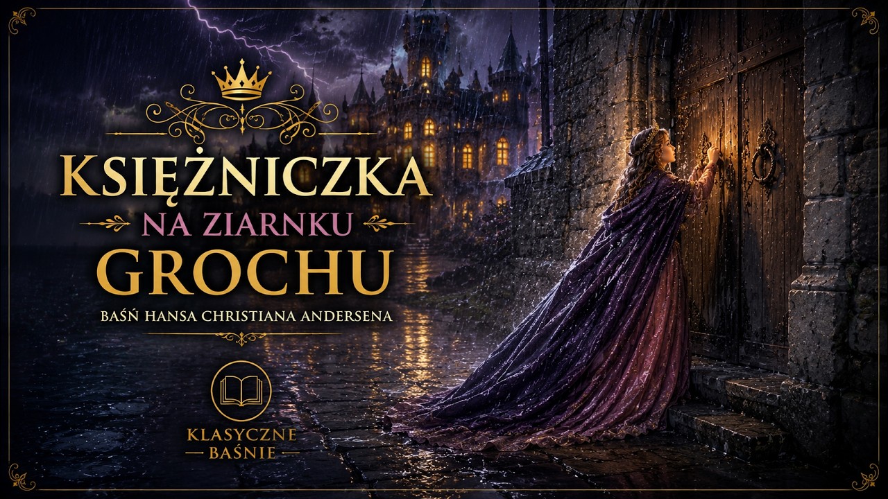 Księżniczka na ziarnku grochu – Hans Christian Andersen | Bajka na dobranoc