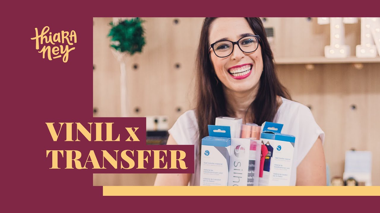 Vinil ou Transfer - qual a diferença?!