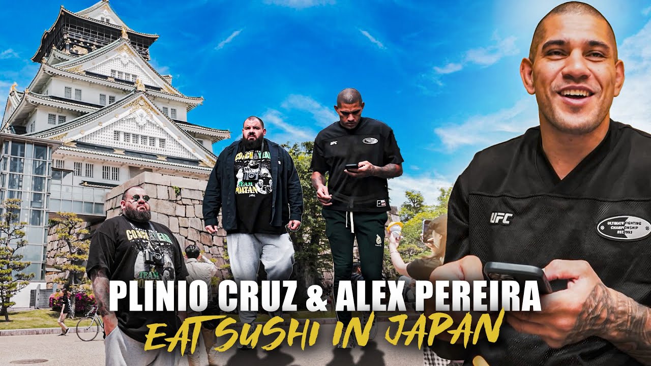 We Tried Sushi in Japan! Coach Cruz & Alex Pereira
