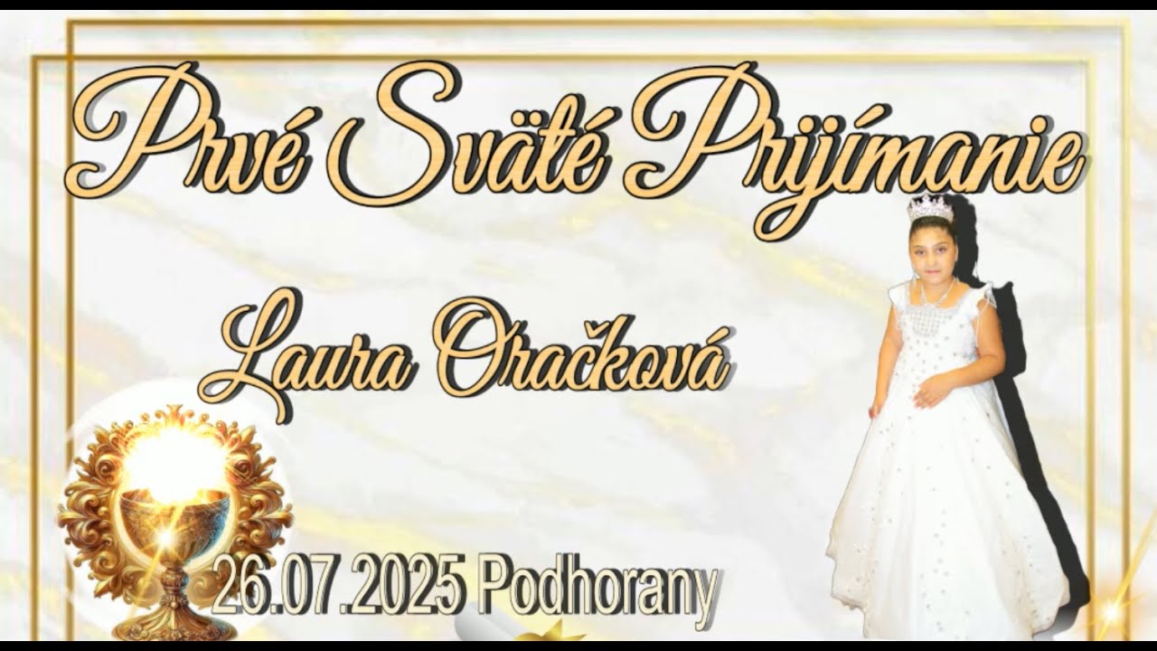 Prvé Sväté Prijímanie Laura Oračková Podhorany2