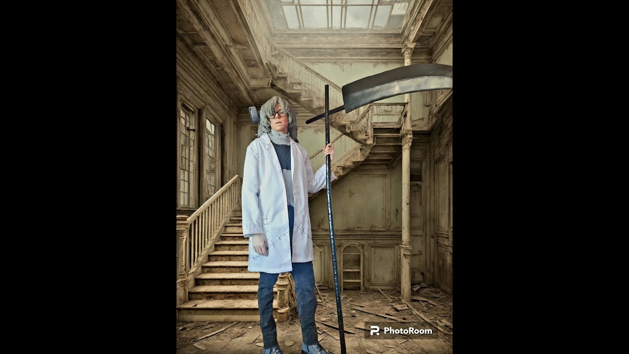 Making The Death Scythe from Soul Eater - Cosplay tutorial