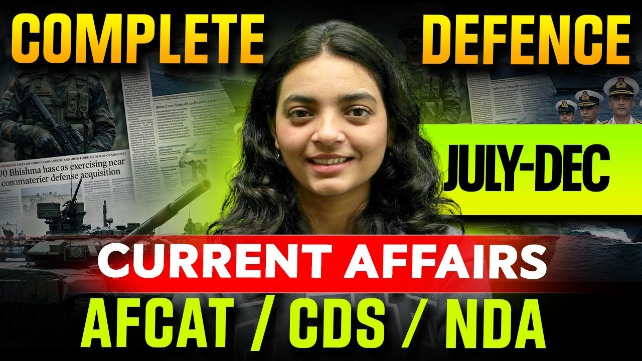 Complete Defence Current Affairs for AFCAT 1 2026 | AFCAT Defence Current Affairs