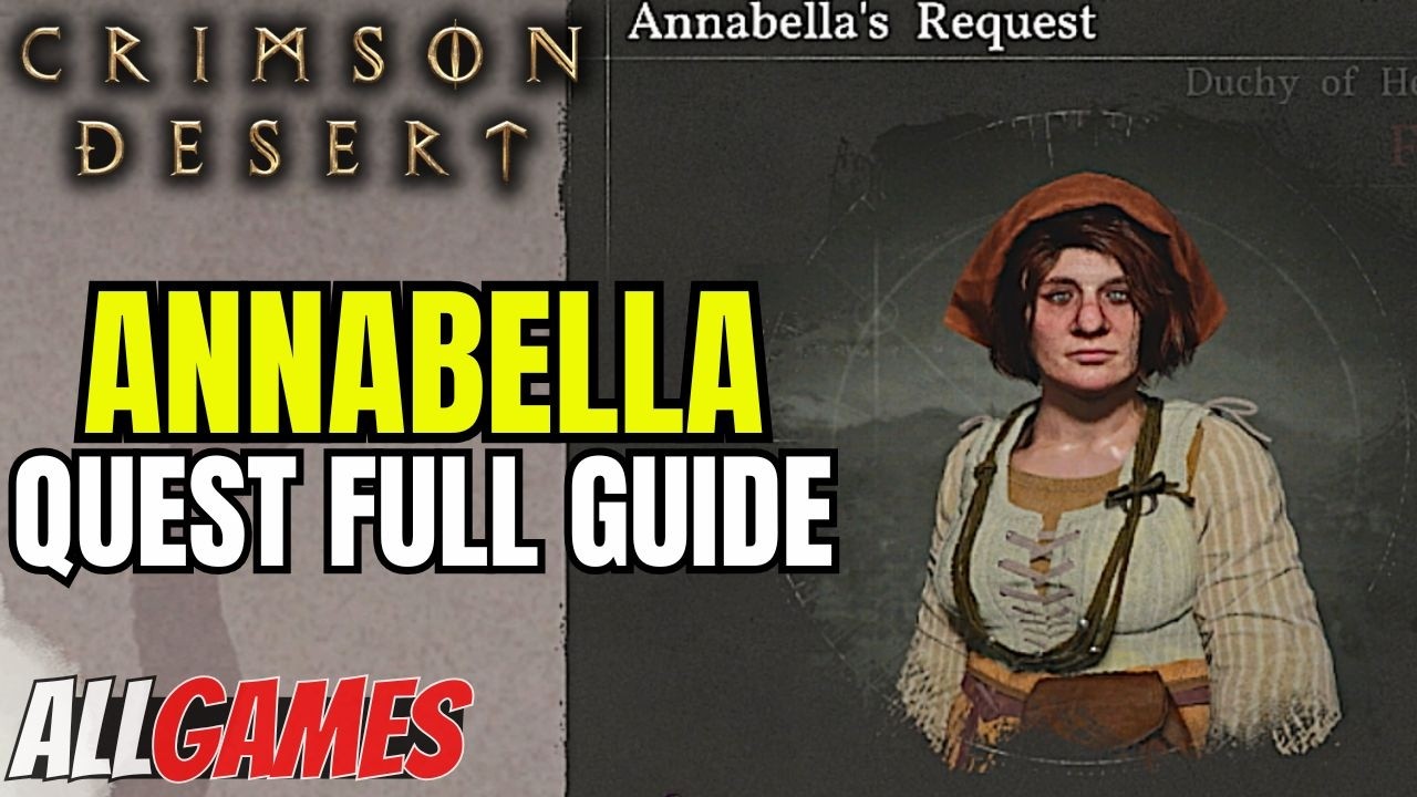 How to Get Tench Fish + Fishing Rod (Annabella Quest) | Crimson Desert