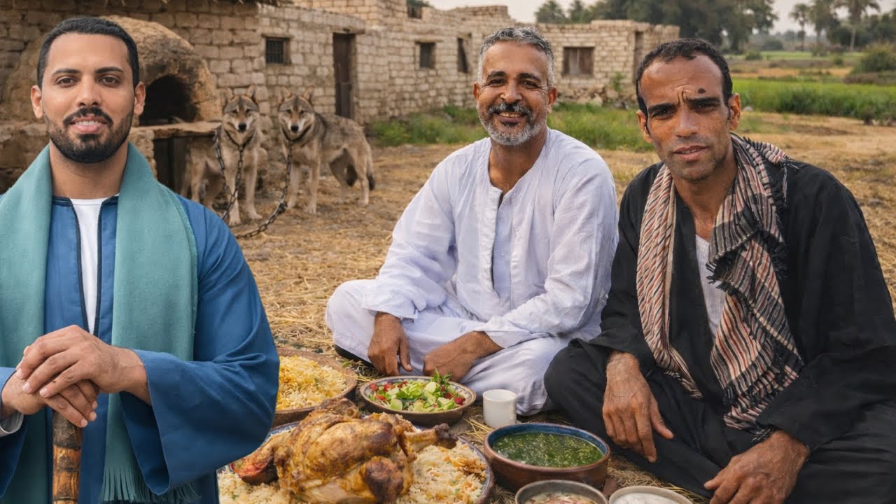 دخلت نجع بعيد في الصعيد وفطرت مع الأهالي… أول مرة حد يصور هناك!إكتشفت انهم بيربو حاجه غريبه!!