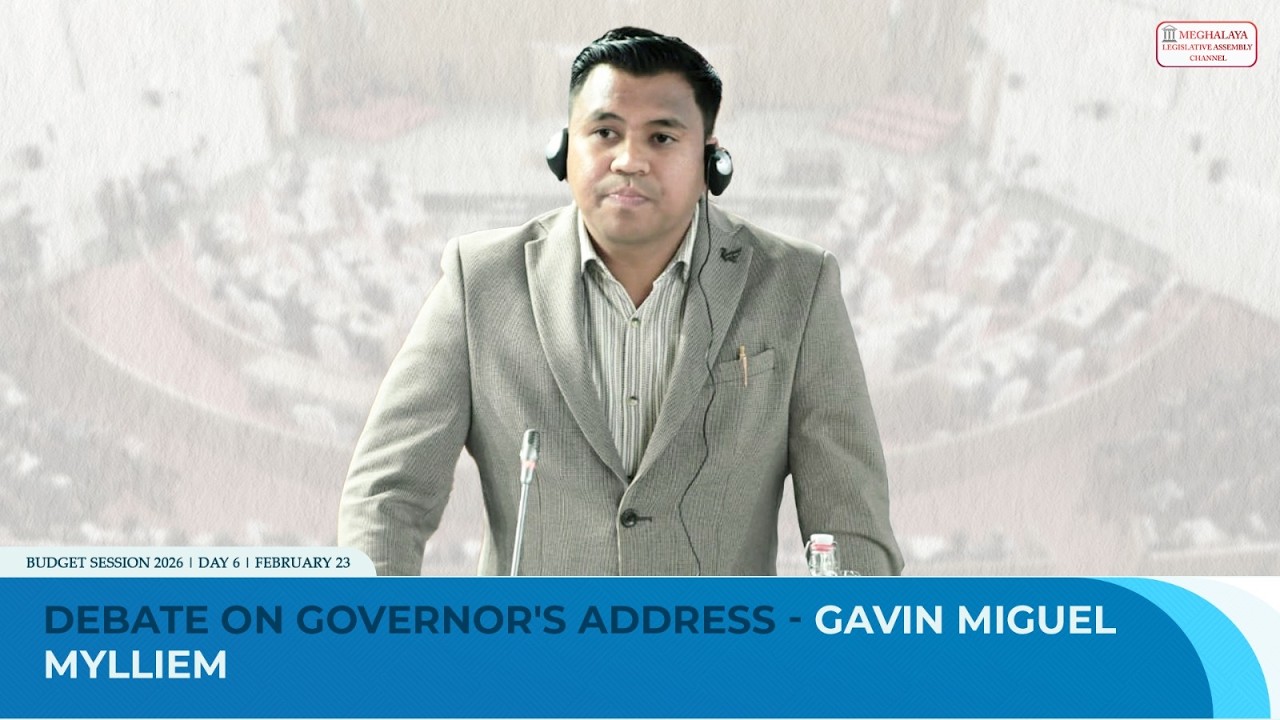 Debate on Governor's Address - Gavin M. Mylliem