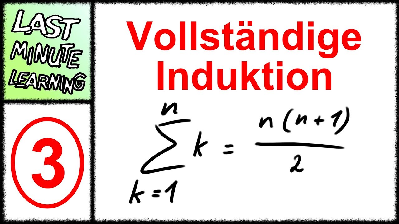 Vollständige Induktion - Aufgabe 3 - kleiner Gauß - Summen