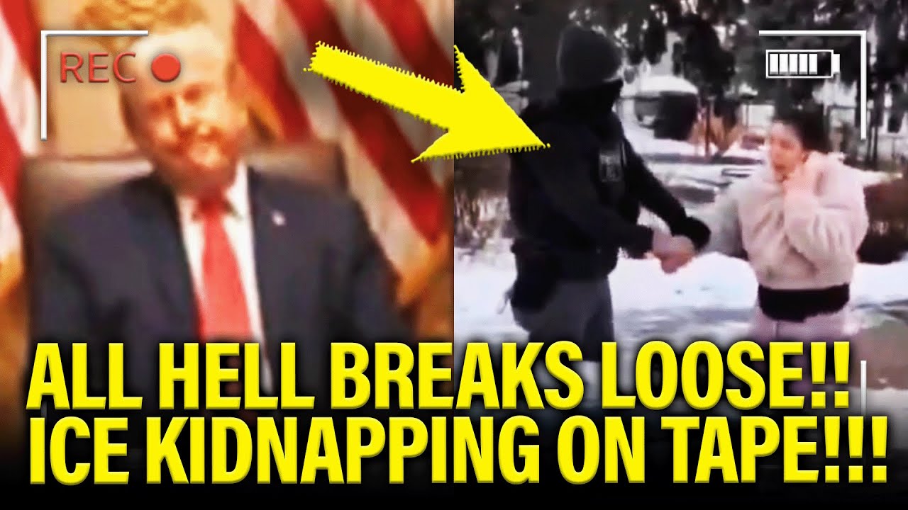 All HELL BREAKS LOOSE as Trump’s ICE KIDNAP WOMEN on TAPE!!!