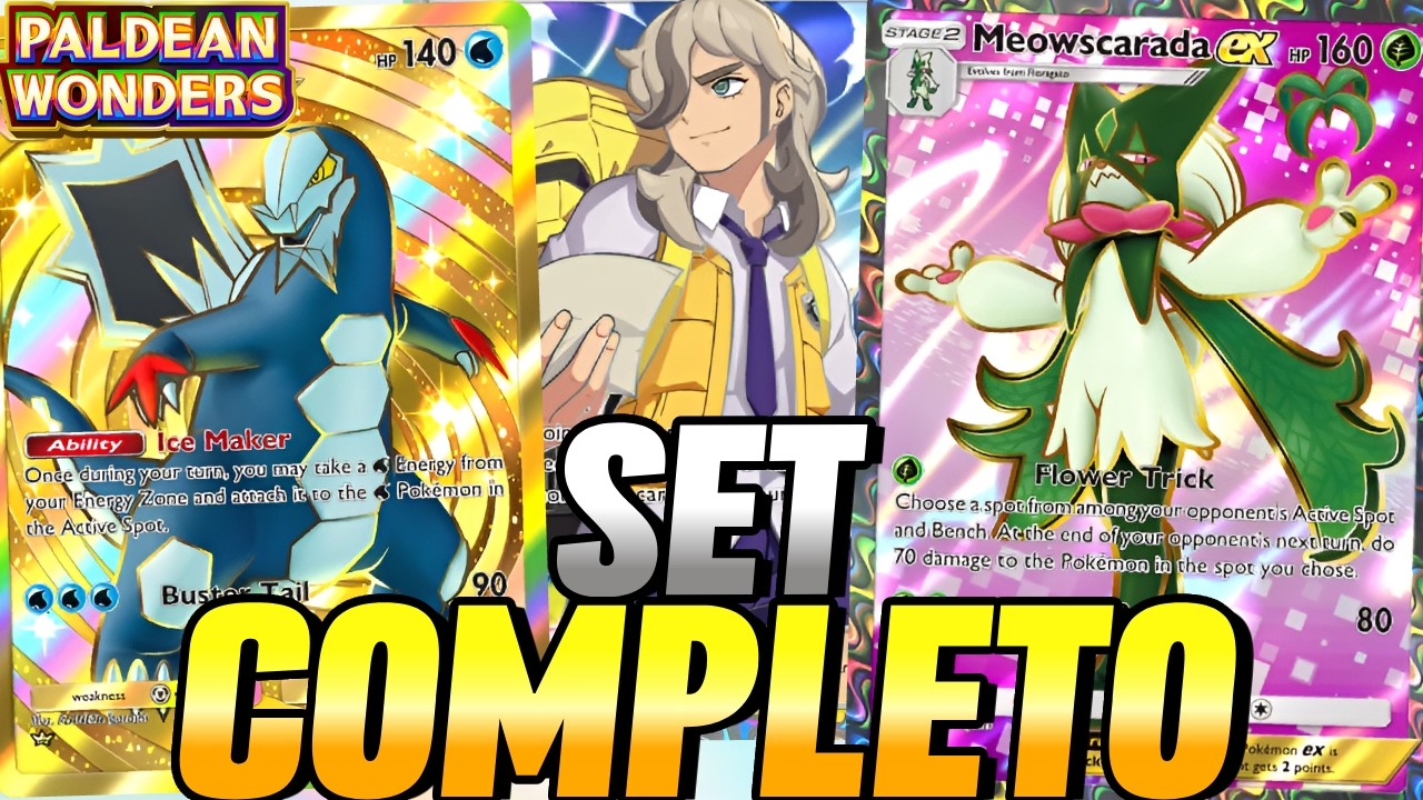 NUEVA EXPANSIÓN PALDEAN WONDERS SET COMPLETO (Análisis) | Pokémon TCG Pocket