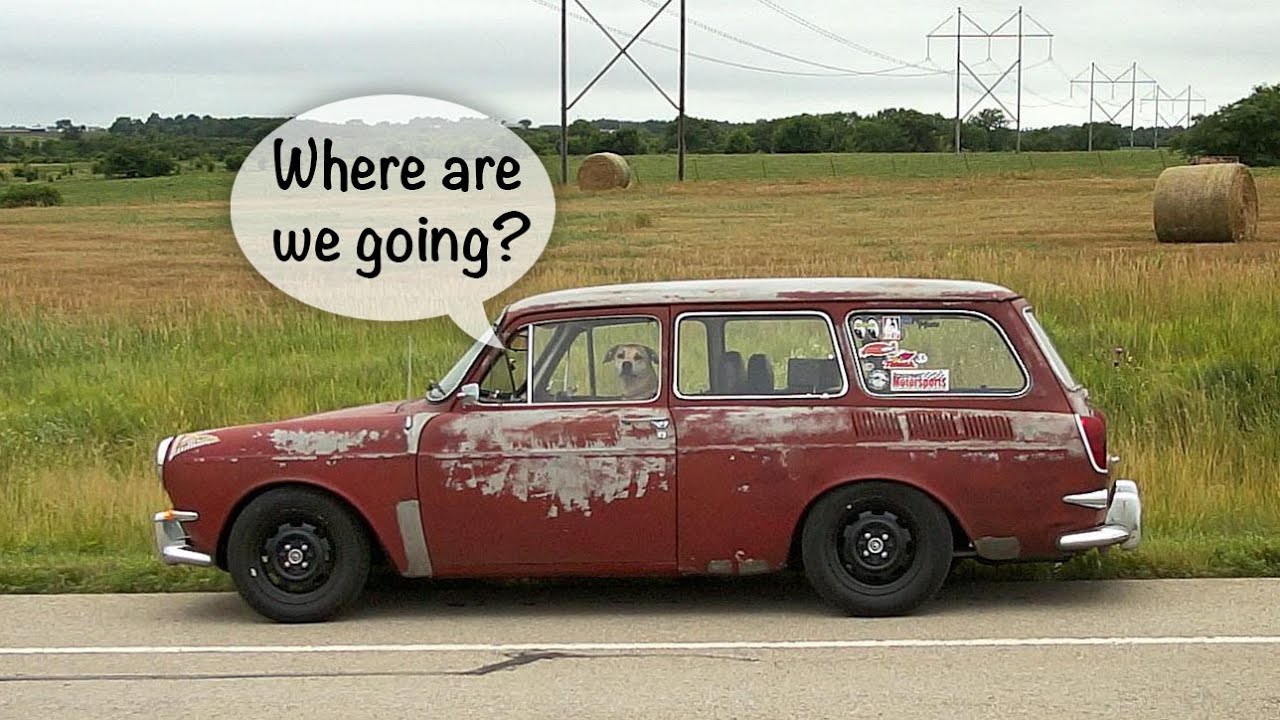 Enjoying life in my classic VW Squareback