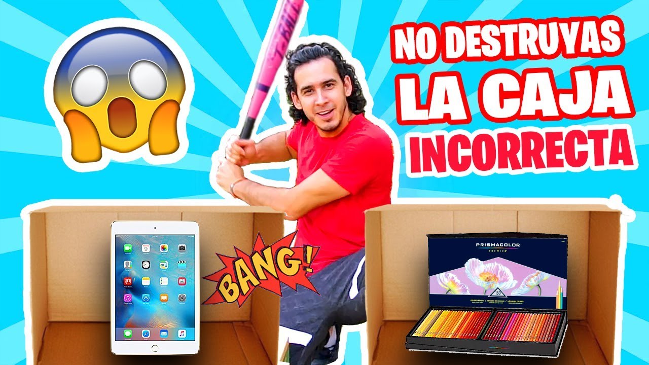 NO DESTRUYAS LA CAJA INCORRECTA! La venganza de SandraCiresArt Noo ! RETO EXTREMO - HaroldArtist
