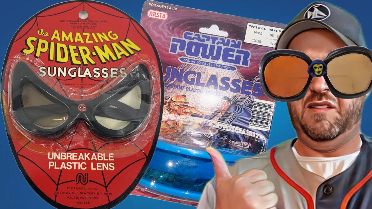 Awful but Maybe Cool 80s Sunglasses for kids!