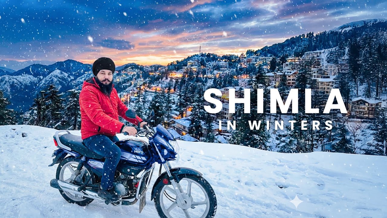 Shimla | Solo Ride 200km | Mall Road | HF Delux