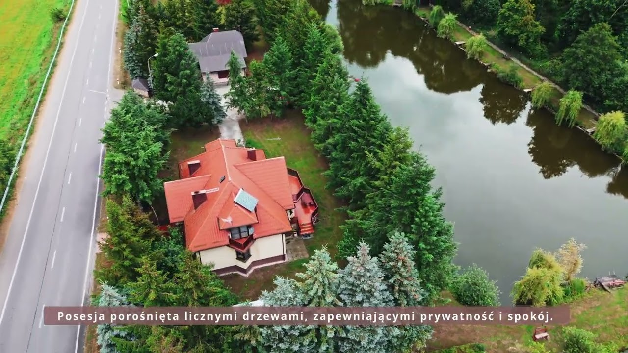 *NA SPRZEDAŻ* Łowisko z domem jednorodzinnym i barem - Drążdżewo, pow. Maków Mazowiecki