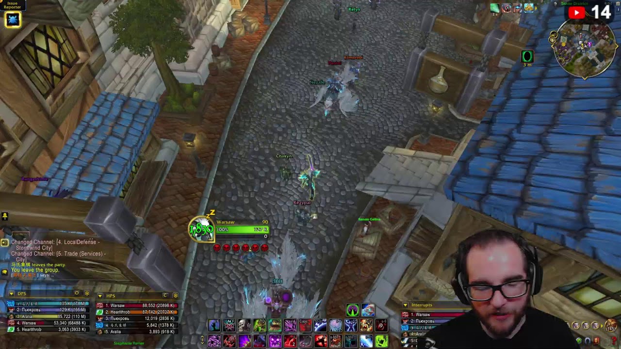 Blood Death Knight Midnight Beta/PrePatch Mythic + Pugging