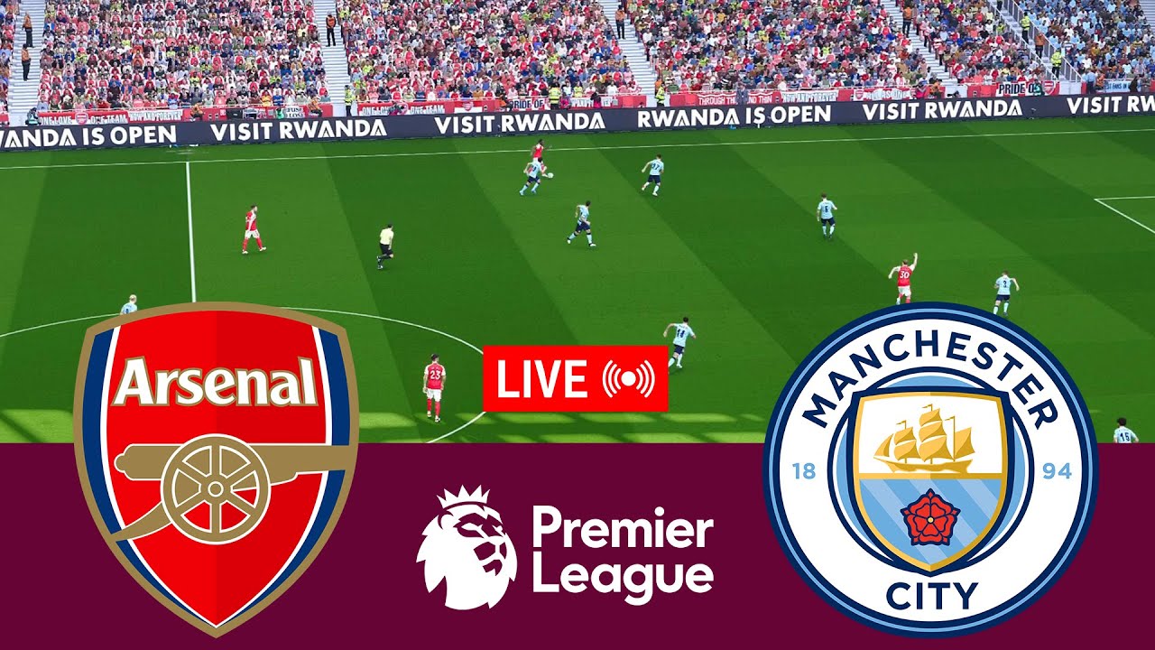 [LIVE] Arsenal vs Manchester City Premier League 25/26 Full Match - Video Game Simulation