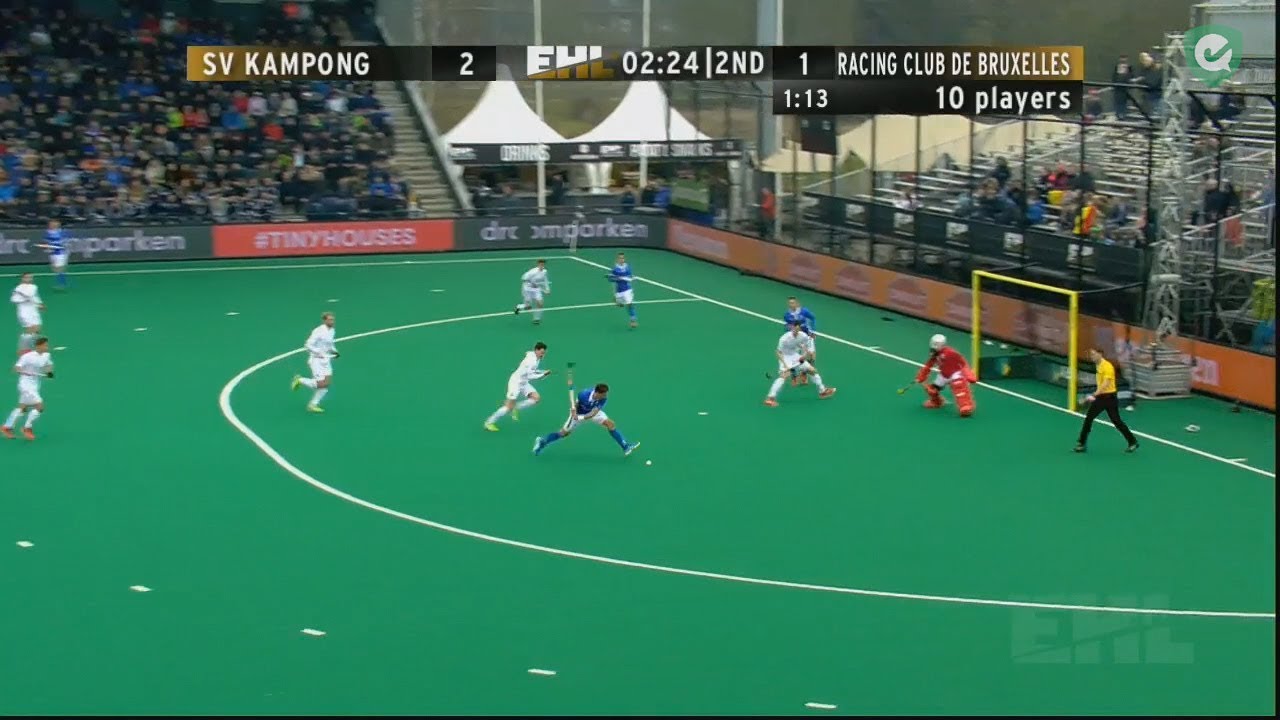 EHL KO8: Kampong - Racing Club de Bruxelles (4-1)