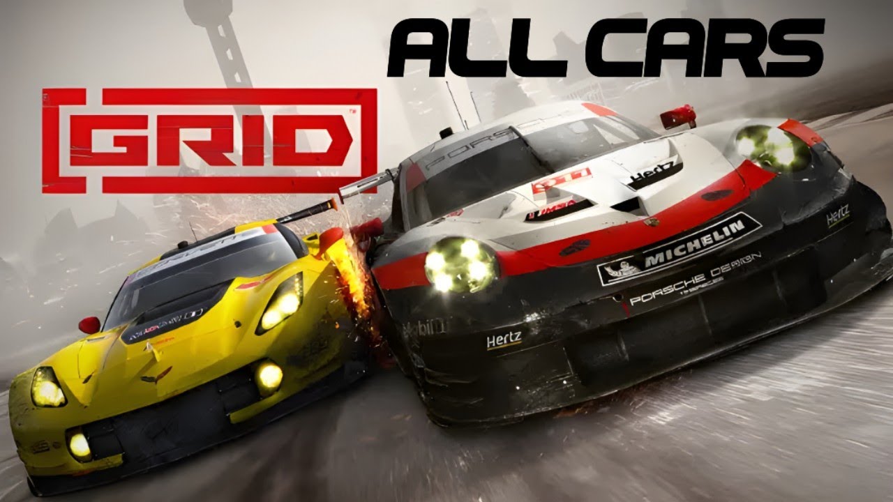 GRID 2019  - All cars/car list