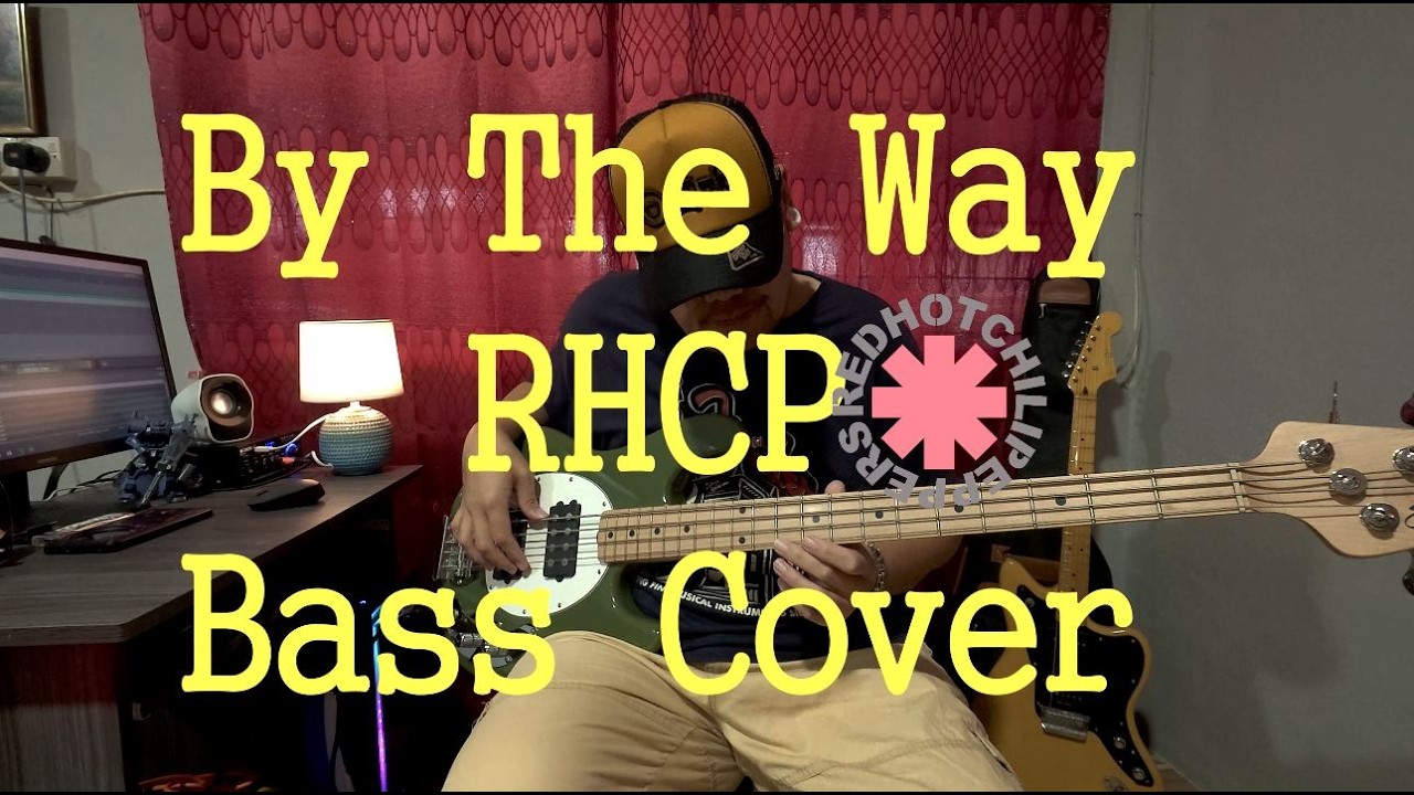 By The Way - RHCP Red Hot Chili Peppers Bass Cover Using Bassless Track