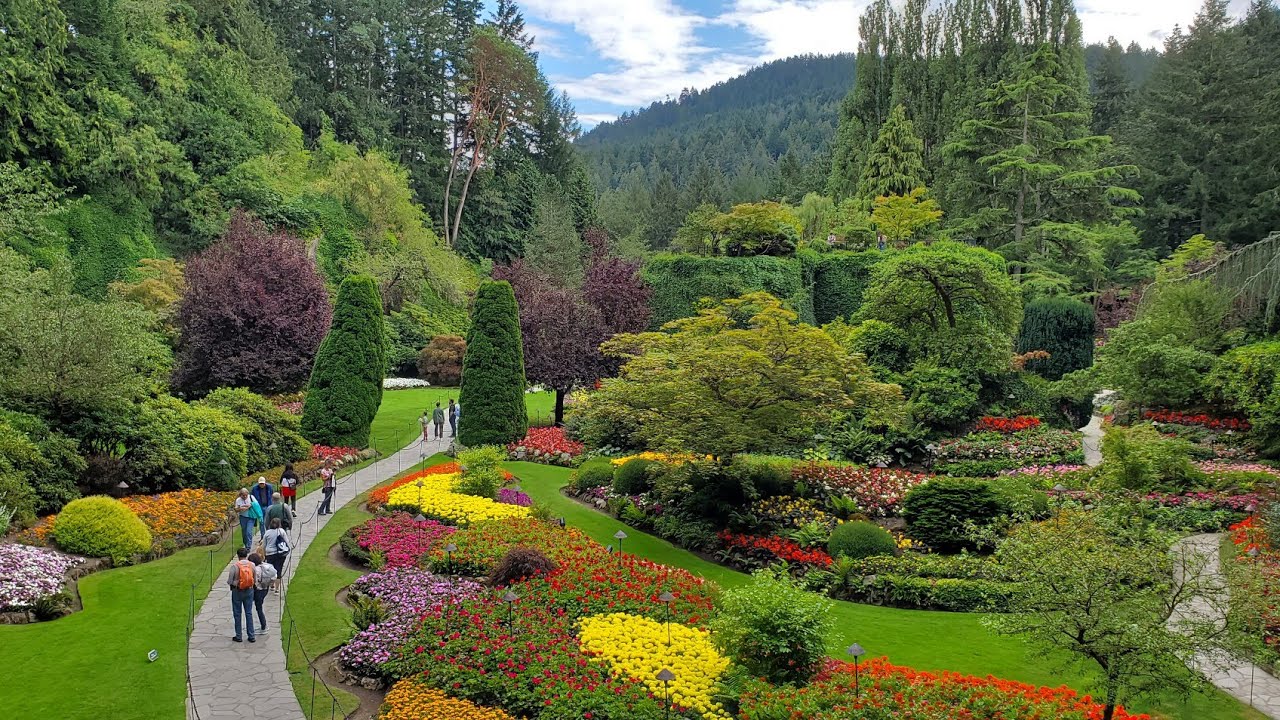 Butchart Garden🌺🌻🌹🌷⛲🎠🌸