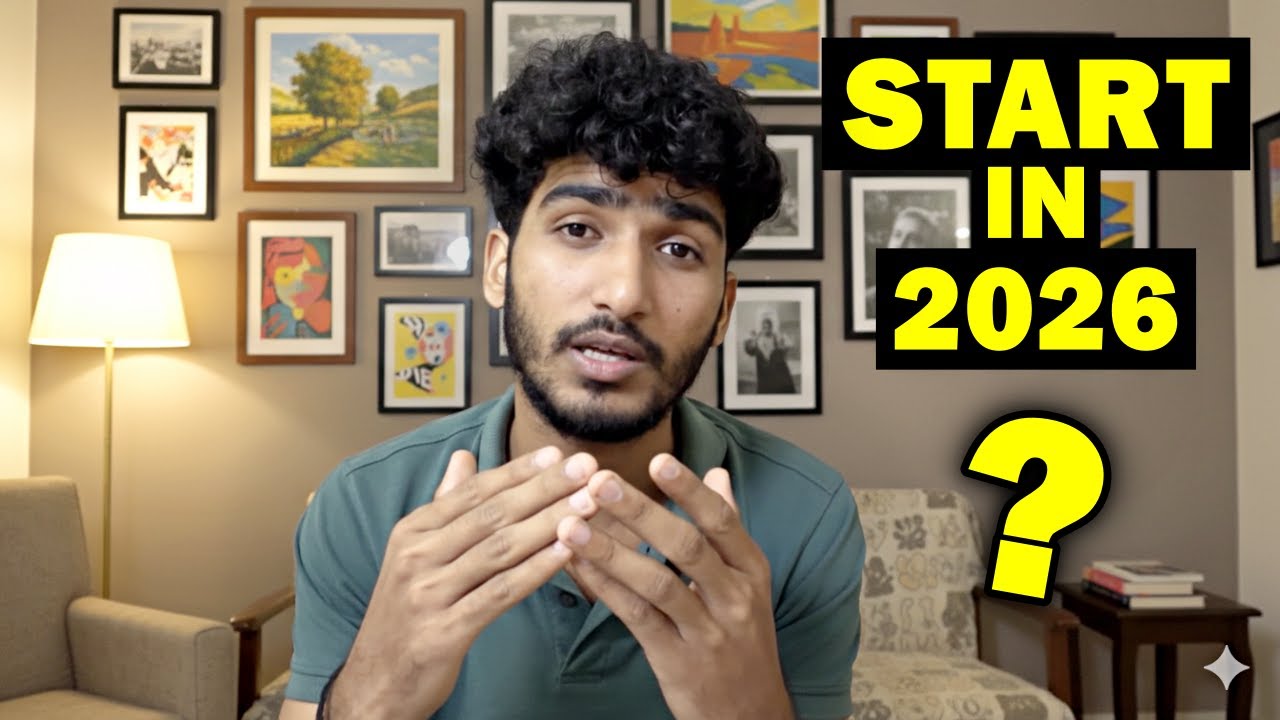 Start YouTube in 2026  🙂