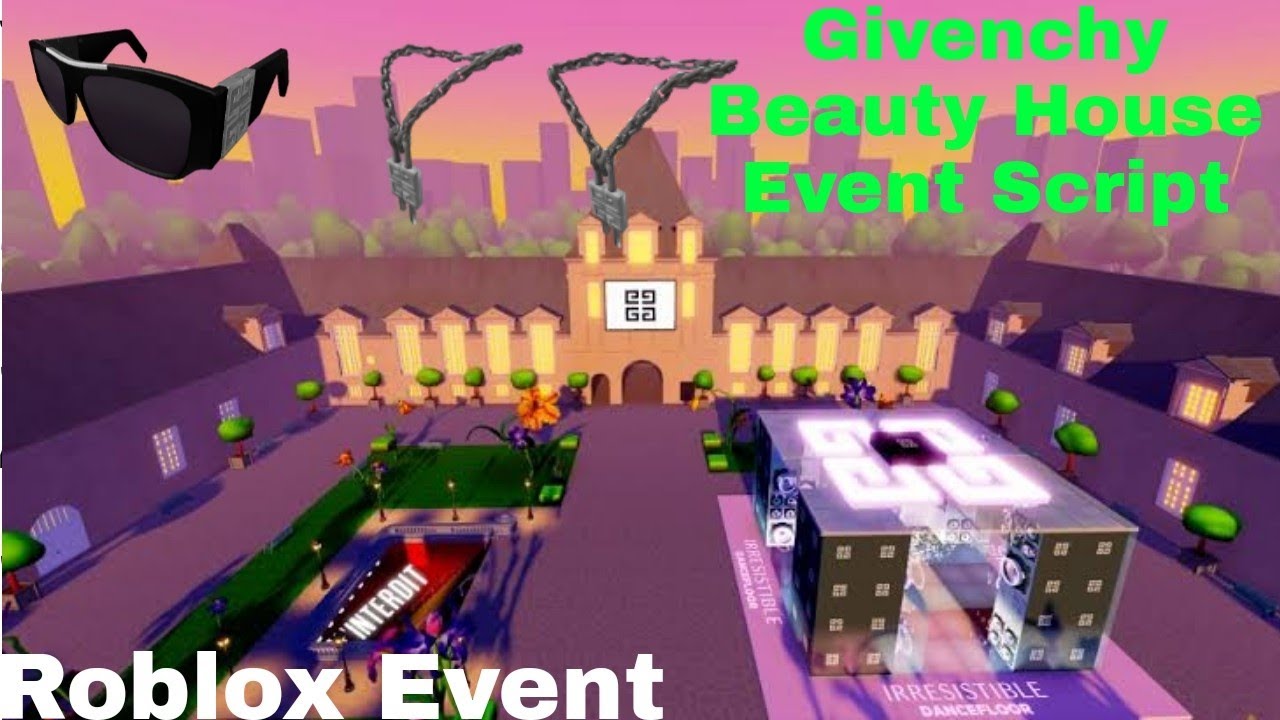 Roblox Givenchy Beauty House Event Script (Pastebin/Mediafire)