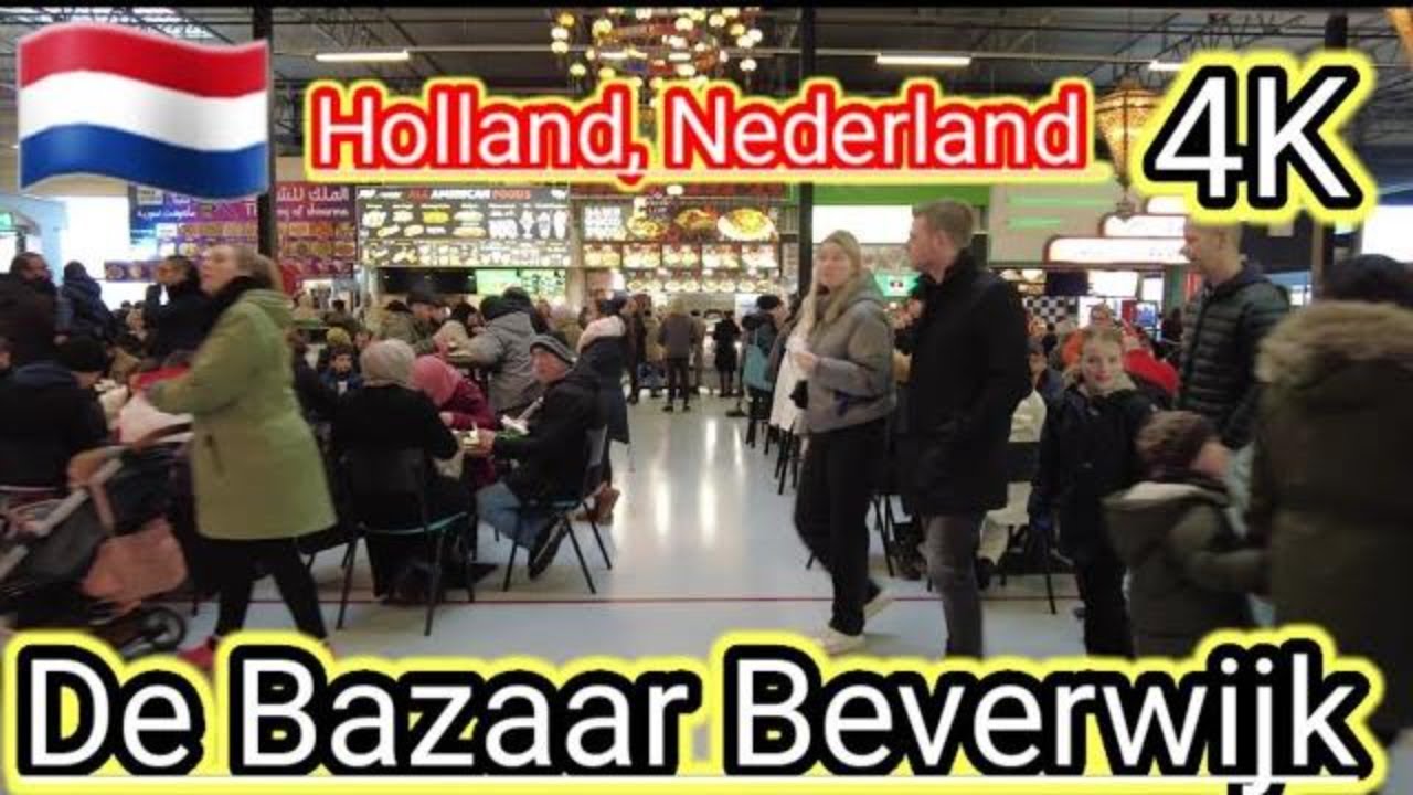 Bazaar Wonders: A Walking Tour Of Beverwijk, Netherlands{Holland}.2023