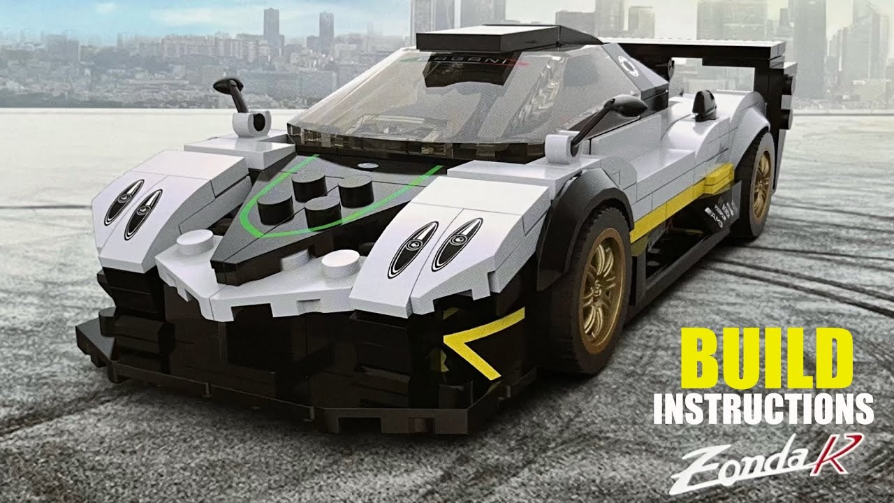Full PAGANI Zonda R Build Instructions MANUAL | RASTAR | Voltz Toys