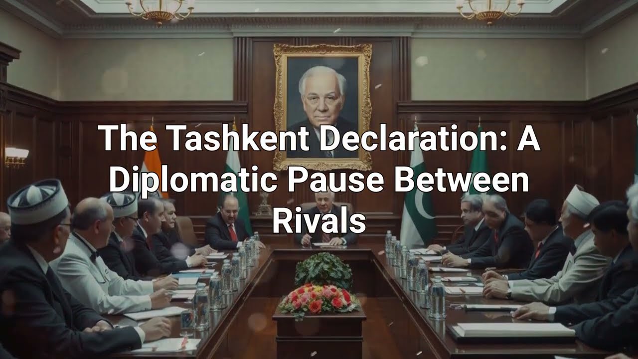 The Tashkent Declaration: When India and Pakistan Agreed to Disagree (Nicely)