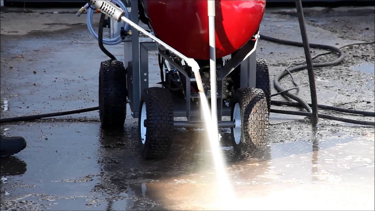 Steam Machine Ice Dam Removal