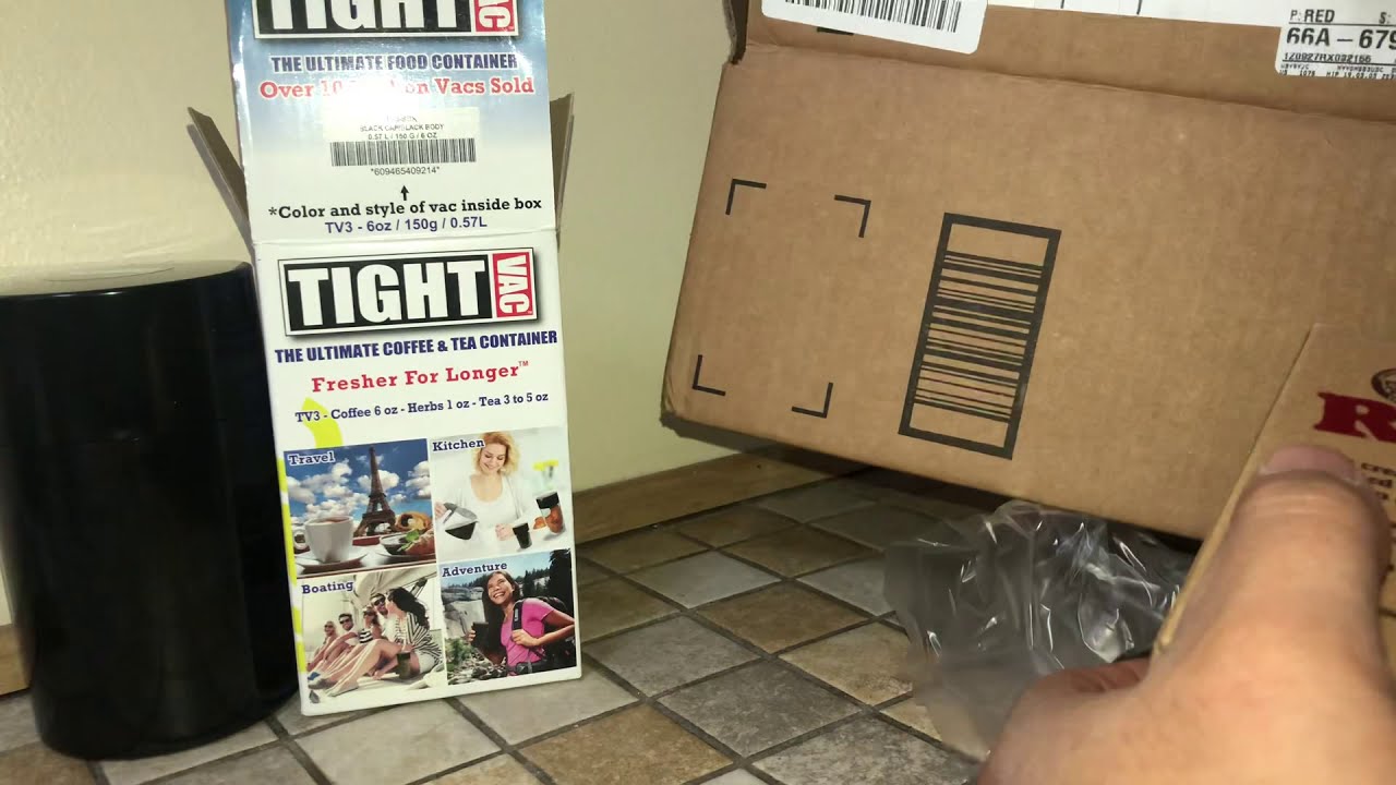 Amazon Unboxing Raw Perspector and Tight Vac Container