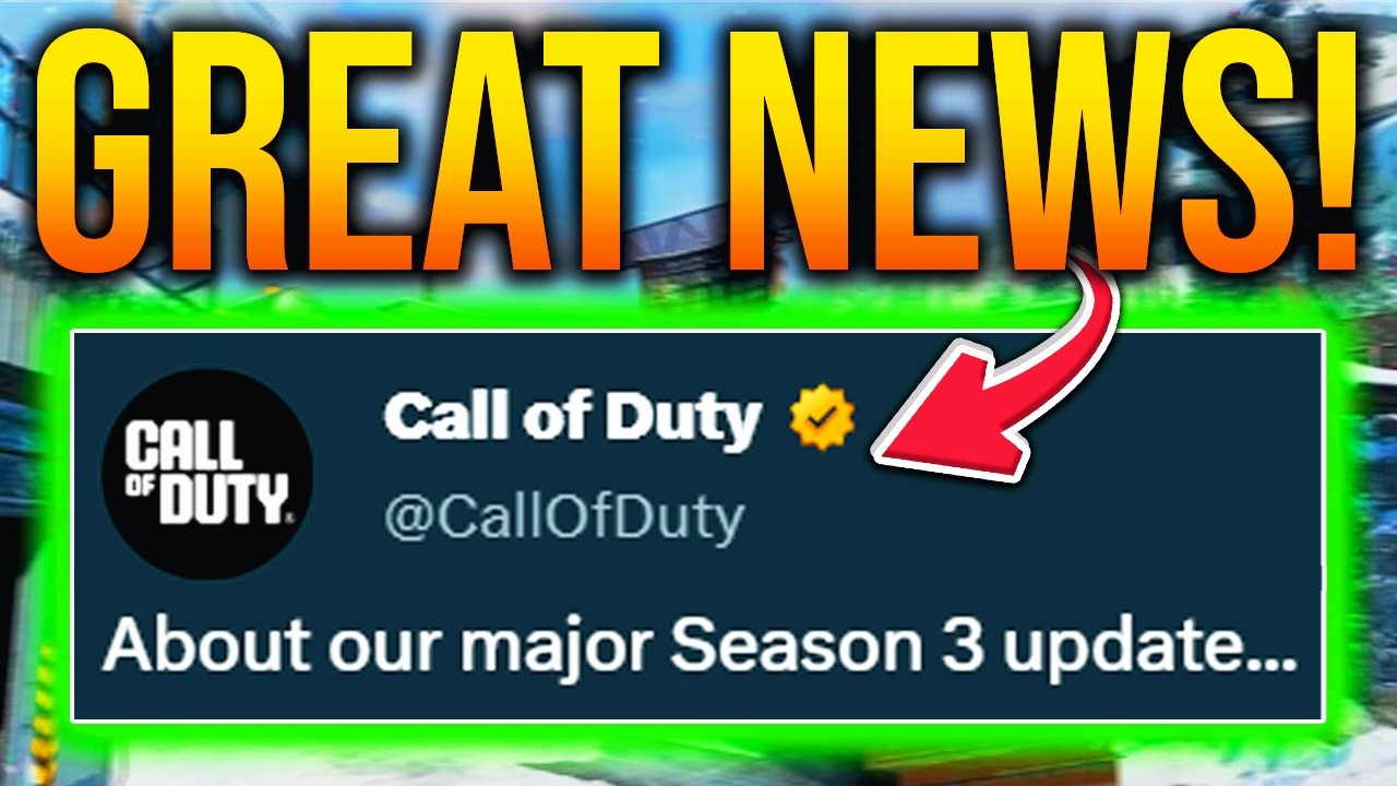 CALL OF DUTY Just Revealed Some GREAT NEWS! (New Updates)
