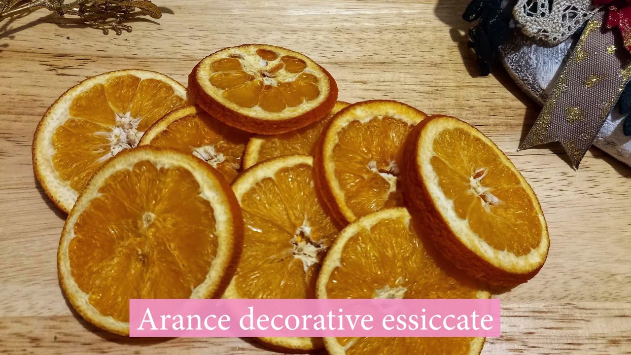 Arance essiccate - Decorazioni Fai da Te | INRAN.it