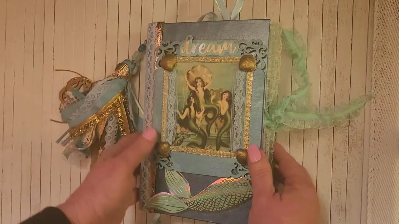 🧜🏼‍♀️ ✨💕 Mermaid Dreams journal flip-through 💕✨