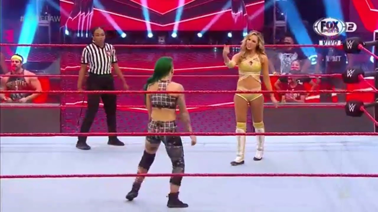 Ruby Riott Vs Peyton Royce - WWE Raw 29/06/2020 (En Espa&ntilde;ol)