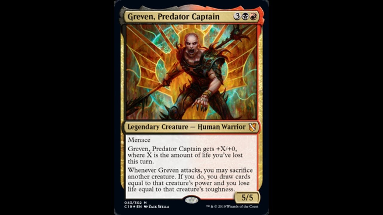 Deck #474   Greven, Predator Captain